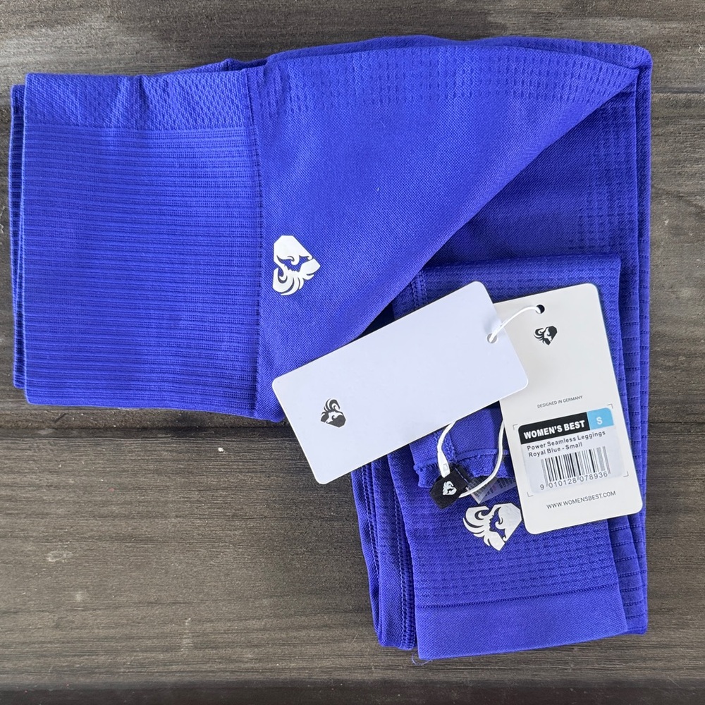 NWT Women’s Best royal blue Leggings
